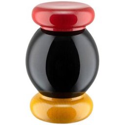 Alessi Molino de sal/pimienta de madera de haya de 11 cm multicolor