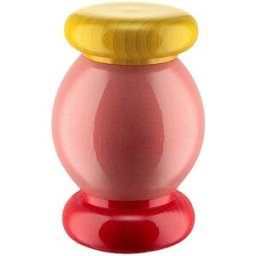Alessi Molinillo de sal y pimienta de madera de haya de 11 cm multicolor