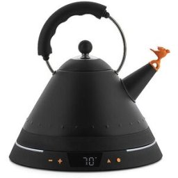 Alessi Hervidor eléctrico 1,5 l Michael Graves acero inoxidable negro negro