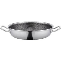 Spring Sartén para servir VULCANO PURE 24cm negro