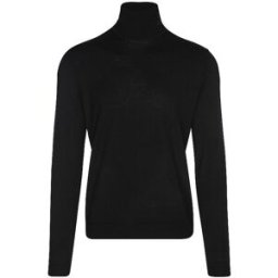 Hugo Jersey de cuello alto SAN THOMAS negro S