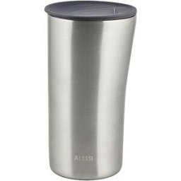 Alessi Vaso isotérmico - Termo BURI de acero inoxidable plata