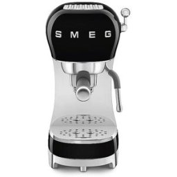 SMEG Máquina de café espresso estilo retro años 50 negra ECF02BLEU negro