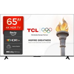 TV TCL LED 65V6D 65" 4K UltraHD 60Hz Smart TV Fire OS HDR10 Dolby Vision Alexa