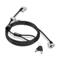 Cable antirrobo Lenovo NanoSaver 1,8 m con llave negro para portátil