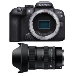 Cámara Mirrorless Canon EOS R10 24.2MP RF-S 17-40mm F1.8 DC Art WiFi