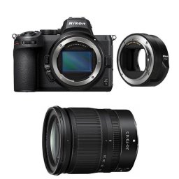 Cámara Mirrorless Nikon Z5 24.3MP Sensor Full-Frame 24-70mm F/4 WiFi Bluetooth