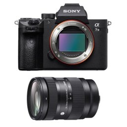 Cámara Mirrorless Sony Alpha 7 III 24MP 4K Sensor Full-Frame 28-70mm USB-C WiFi