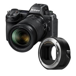 Cámara Mirrorless Nikon Z6 III 24.5MP Sensor Full-Frame 24-70mm F4 Adaptador FTZ II
