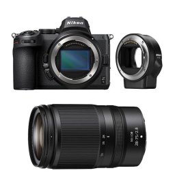Cámara Mirrorless Nikon Z5 24.3MP Sensor Full-Frame 28-75mm F2.8 WiFi Bluetooth