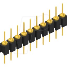 FISCHER ELEKTRONIK FIS MK05 10G - Cabezal de perno, 1 fila, 1 x 10 - 2,54 mm