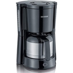 Severin KA 4835 Cafetera Eléctrica de Filtro 8 Tazas Acero Inoxidable