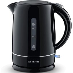 Severin WK 4322 Hervidor de Agua 2.200W 1,7L Negro