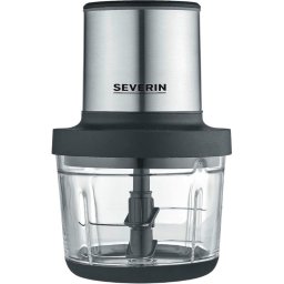 Severin KM 3867 Picadora Universal 1L 400W Negro Mate/Acero Inoxidable