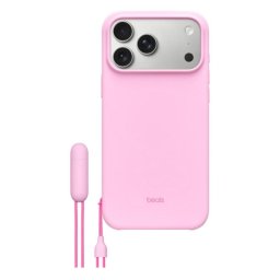 Funda Kickstand Beats Pebble Pink MagSafe microfibra PC iPhone 17 Pro Max 6.9