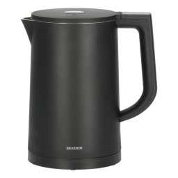 Hervidor Severin WK 3483 1,7 L 2200 W Termostato Doble Pared Negro