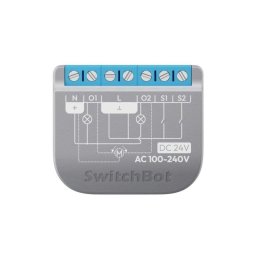 Relé Inteligente SwitchBot Relay Switch 2PM Wi-Fi Bluetooth Control por Voz y Consumo