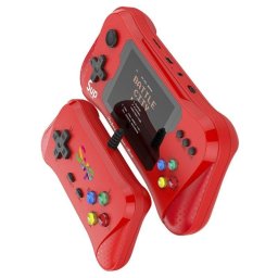 Dam Electronics X7 Retro 3.5" 500 Juegos 8 Bits Pantalla LCD Roja