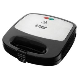 Sandwichera Russell Hobbs Fiesta Negro Acero inoxidable 750 W
