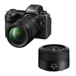 Cámara Mirrorless Nikon Z6 III 24.5MP Sensor Full-Frame 24-200mm + 28mm WiFi