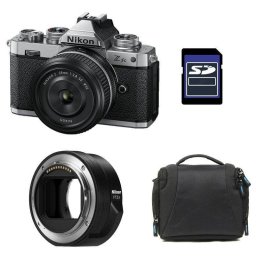 Cámara Mirrorless Nikon Z Fc 20.9MP 4K 28mm F2.8 WiFi Bluetooth + Adaptador FTZ II
