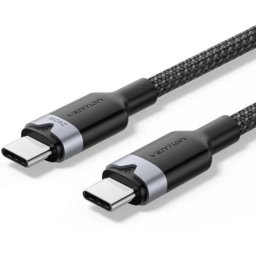 Cable USB-C 5A 240W Vention TRIBF 1m Negro