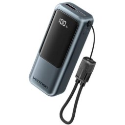 Power Bank Vention 10000mAh 22.5W Gris