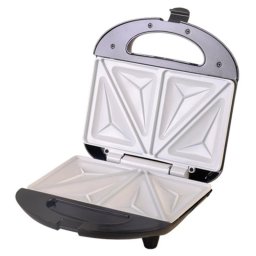 Sandwichera Camry Premium CR 3018 700W Negro/Plata 4 bocadillos