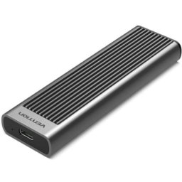 Caja PC Vention KPK M.2 NVMe Aluminio Gris USB Type-C Gen 2