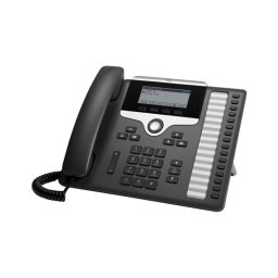 Teléfono IP Cisco 7861 Negro/Plata 16 líneas LCD 3.5" PoE
