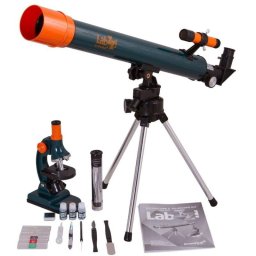 Conjunto de Microscopio y Telescopio Levenhuk LabZZ MT2