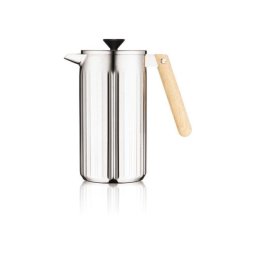 Cafetera Francesa Bodum Douro 1 L Doble Pared Acero Inoxidable 8 Tazas