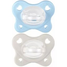 Chicco Chupetes PhysioForma Dual Soft Azul/Blanco 2-6M
