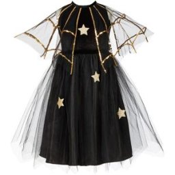 Souza Disfraz Vestido Evilian . (De 8 a 10 años)