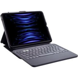 Zagg Funda teclado Pro Keys Touch para iPad Air 10.9 (4ª/5ª Gen), iPad Air 11' (M2-2024), Ipad Air 11' (M3 - 2025). Negro