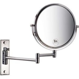 Manillons Torrent Espejo cosmético de pared con aumento x5 . Cromo