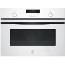 Balay Horno compacto multifunción Aqualisis Serie Cristal- 3CB5159B3 (Reacondicionado Grado C). Cristal blanco