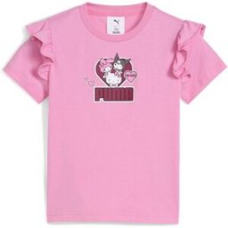 Puma Camiseta de niñas X HELLO KITTY & FRIENDS Ruffle . (4-5 años) Rosa