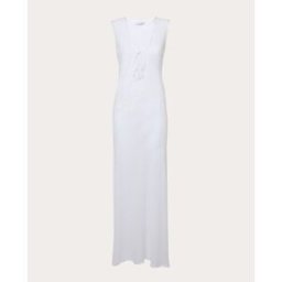 TomTom Vestido largo. (S) Blanco