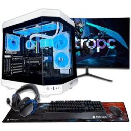 NitroPc Sobremesa Gaming Pack Boost Intel Core i7-12700K, RTX 5060 Ti 16GB, 32 GB DDR4, 2TB M2, Win11 PRO, Accesorios + monitor 27' QHD 180Hz IPS. Blanco