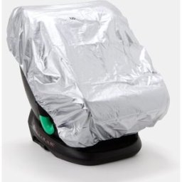 bbest Funda antitérmica universal para sillas de coche de . (90 x 50 cm) Plata niño
