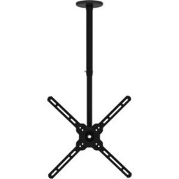 GISAN Soporte de techo para TV LCD/LED AX115 de 60,96 a 165,10 cm (24 a 65''). Negro