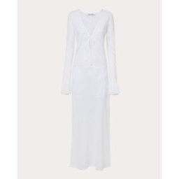 TomTom Vestido largo. (S) Blanco