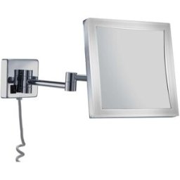 Manillons Torrent Espejo cosmético de pared con aumento x5 LED 4W . Cromo