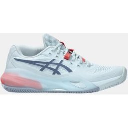 ASICS Zapatillas Tenis de Mujer GEL-RESOLUTION X CLAY . (42) Azul / Gris