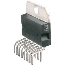 STMICROELECTRONICS TDA 7266 - Audio IC, 7 + 7 W amplificador de puente dual, multiwatt-15