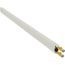 PATCHBOX PB CONE30STPYL - Casete de cable, CAT.6a STP, 1,8 m, amarillo