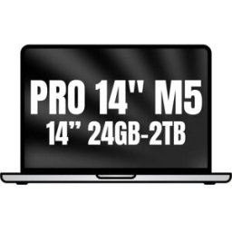 Apple Macbook Pro 14"/ M5 Pro 18-Core CPU/ 24GB/ 2TB SSD/ 20-Core GPU/ Plata