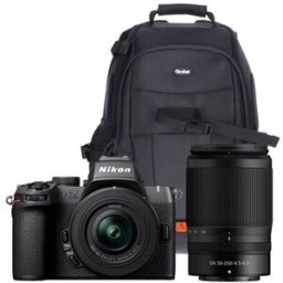 Nikon Z50 II + DX 16-50 VR + 50-250 VR + mochila fotogrÃ¡fica Rollei Fotoliner M
