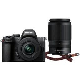 Nikon Z50 II + DX 16-50 VR + 50-250 VR + correa para cÃ¡mara C-Rope The Traveler 125cm Red Dots